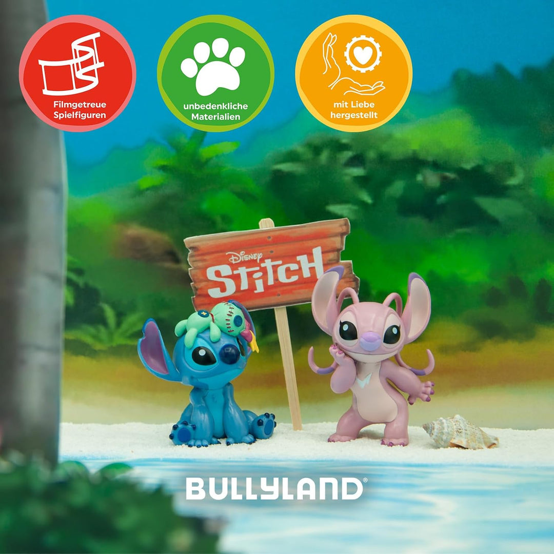 Bullyland - Stitch Geschenkset aus Disneys Lilo & Stitch, perfekt als Spielzeug Figur, Dekoration un