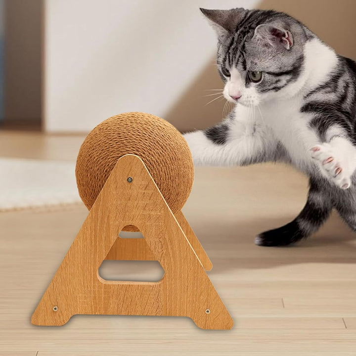 Generisch Katzen Kratzball Spielzeug,Katzen Kratzball - Robustes Haustier Spielzeug Für Kleine Mittl