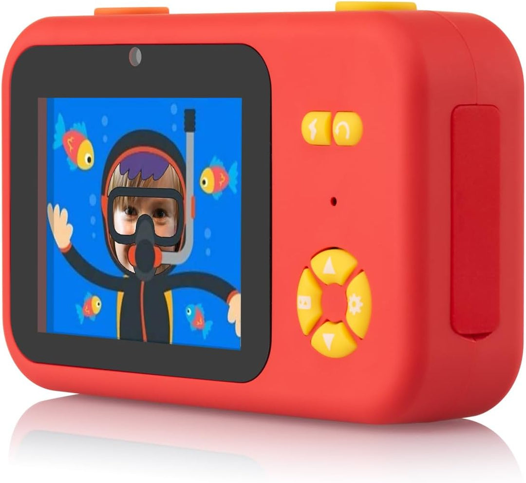 GOGEN DECKO Kinderkamera I Digitalkamera für Kinder I Selfie-Kamera I HD Foto und Video I Fotografis