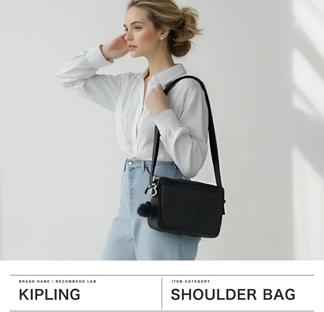 Kipling Unisex-Adult Abanu M Crossbody, Grau Gris, 24x17x9 cm (B x H x T) Grey Gris, Grey Gris