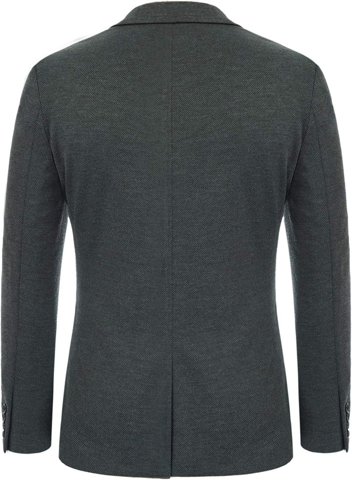 PJ PAUL JONES Sakko Herren Sportlich Klassisch British Blazer 2 Knöpfe Modern Strick Blazer Anzugjac