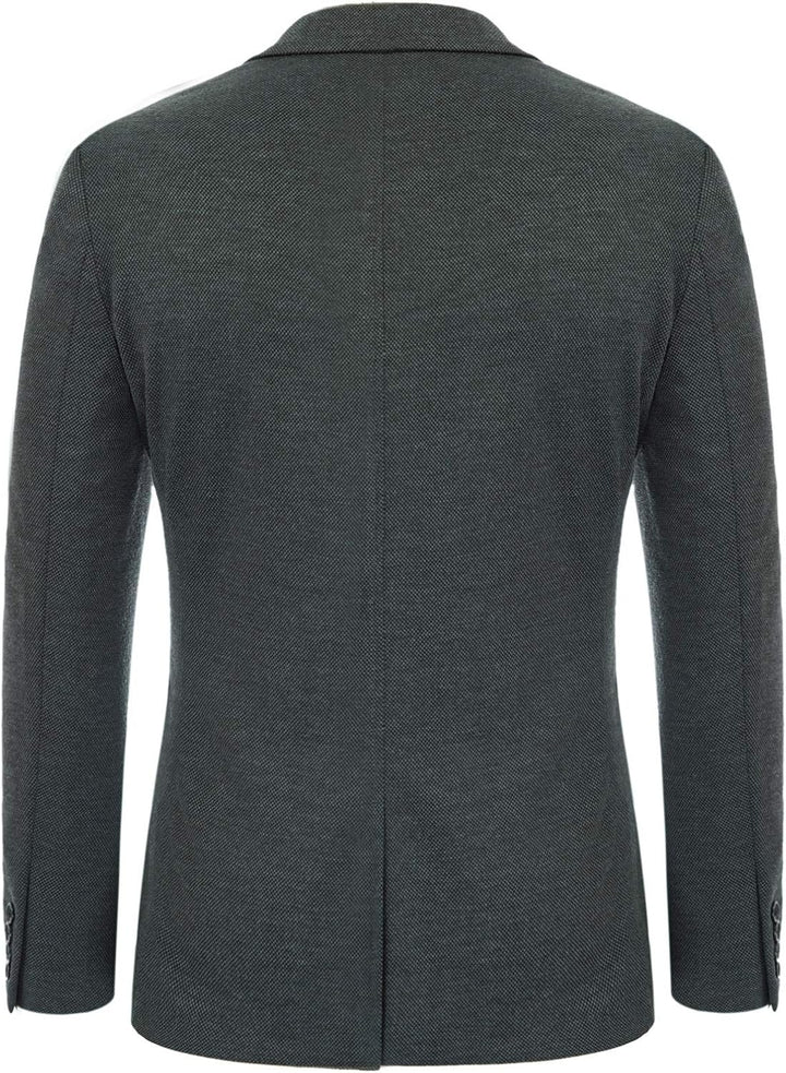 PJ PAUL JONES Sakko Herren Sportlich Klassisch British Blazer 2 Knöpfe Modern Strick Blazer Anzugjac