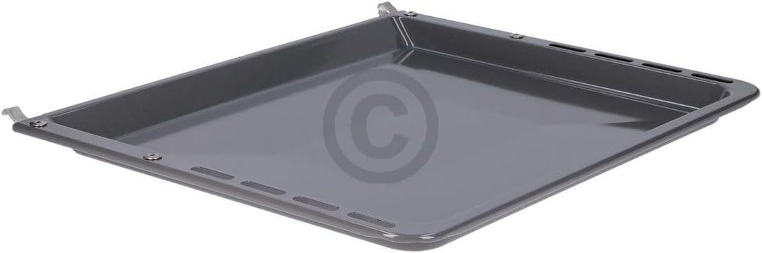 Backblech kompatibel mit Siemens 00680615 Kuchenblech Blech mit Trägern für Backofen kompatibel mit