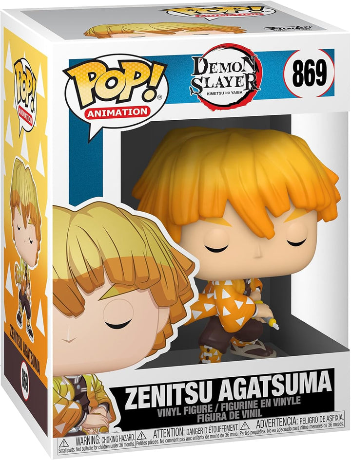 Funko POP! Animation: Demon Slayer - Zenitsu Agatsuma - Vinyl-Sammelfigur - Geschenkidee - Offiziell