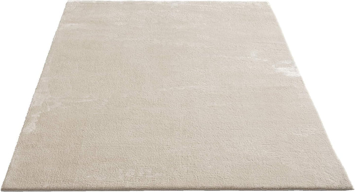 the carpet Relax – Superweiches Badezimmerteppich, Flauschige Badematte in Felloptik, rutschfest & W