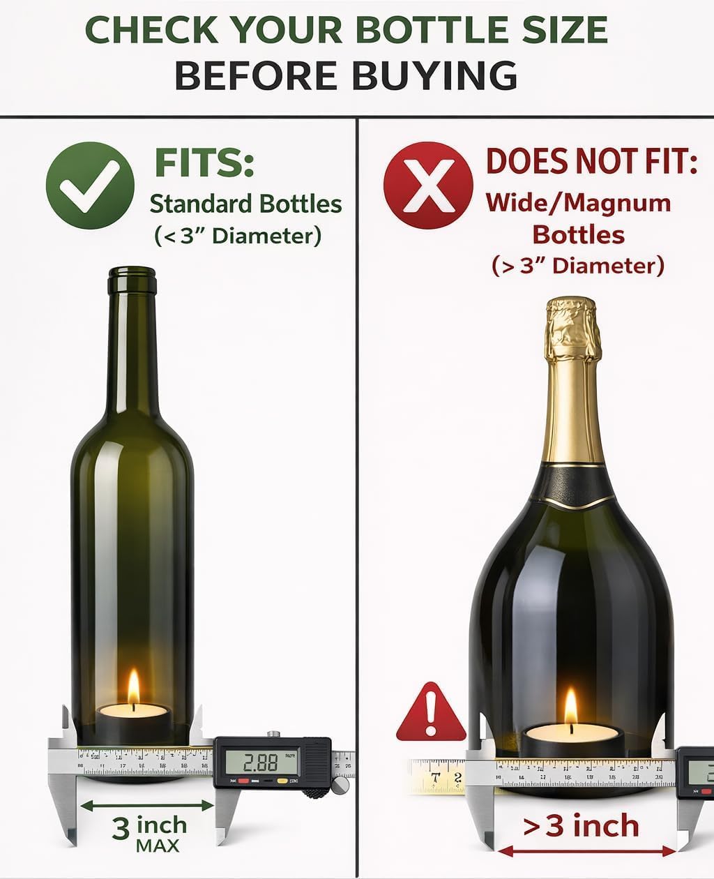 gzero Schmiedeeisen Leuchter, matt schwarz Finish dekorativer Kerzenhalter für Heimwerker Beleuchtun