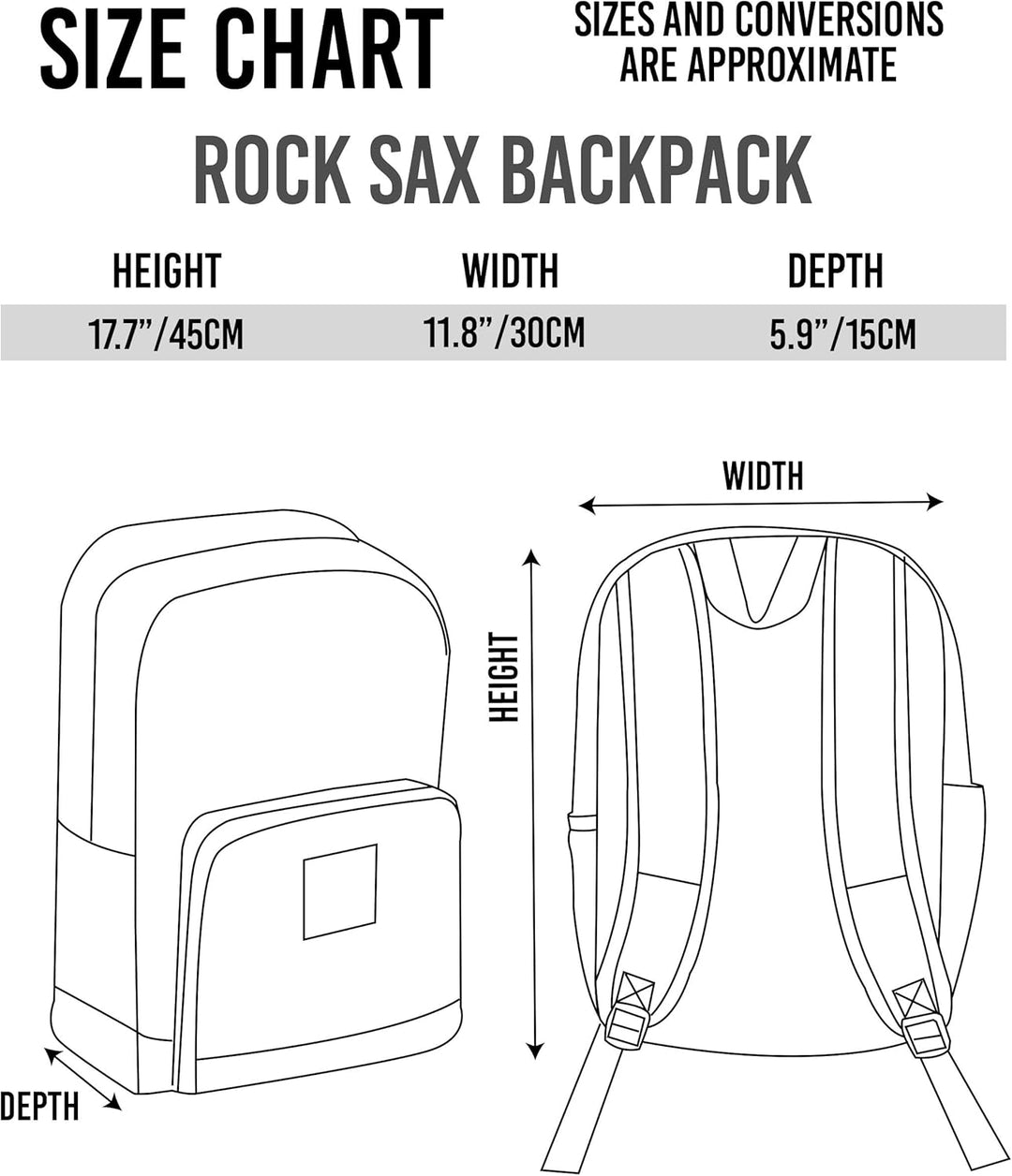Fall Out Boy Rucksack Rock Sax Rose Stempel Musik Merchandise Rucksack Tasche