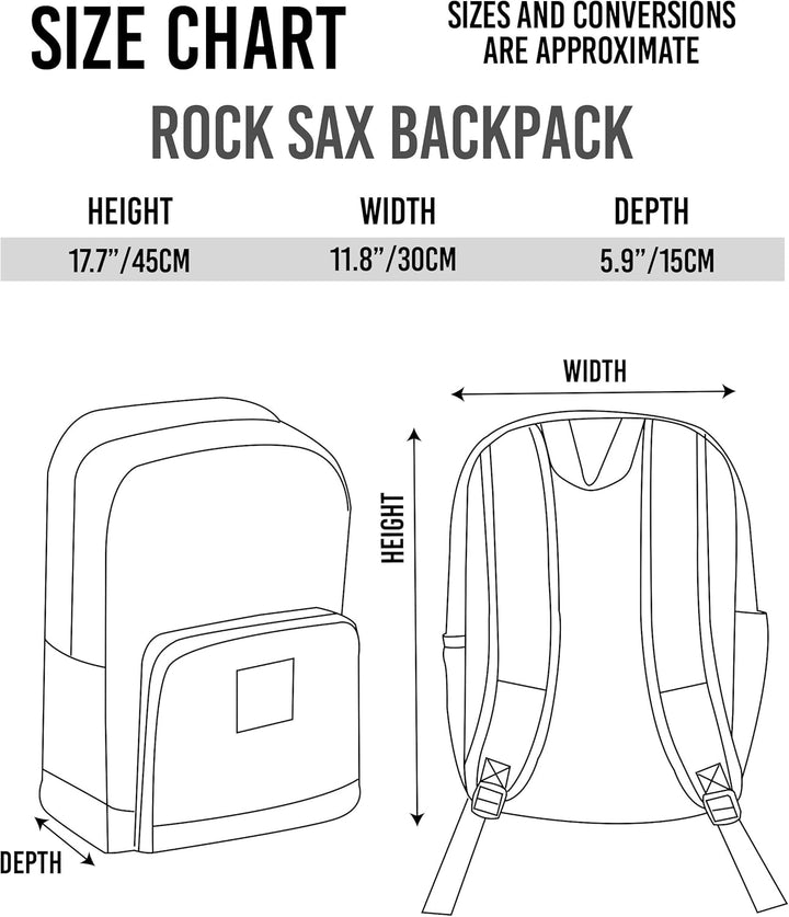Fall Out Boy Rucksack Rock Sax Rose Stempel Musik Merchandise Rucksack Tasche