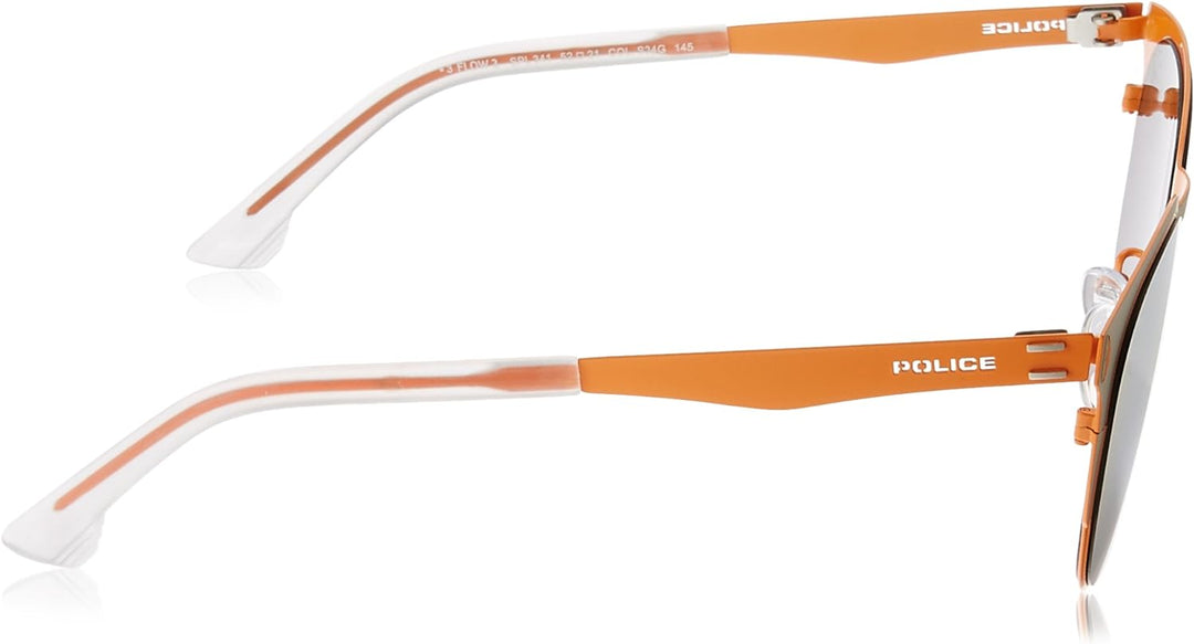 Police Unisex SPL341 Sunglasses, S34G, 52