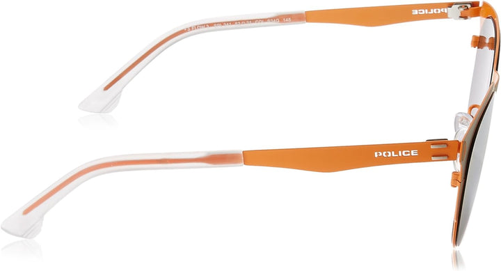 Police Unisex SPL341 Sunglasses, S34G, 52