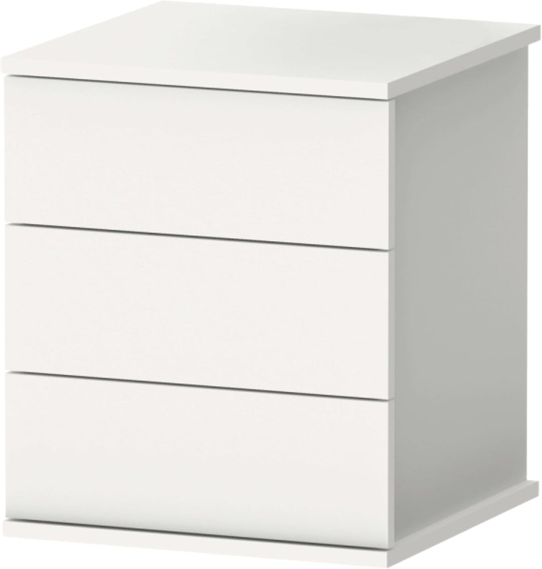 MUEBLES PITARCH ELSA Tisch, Spanplatte aus Partikeln und Melamin mit hoher Dichte, weiss, 48.5 x 41