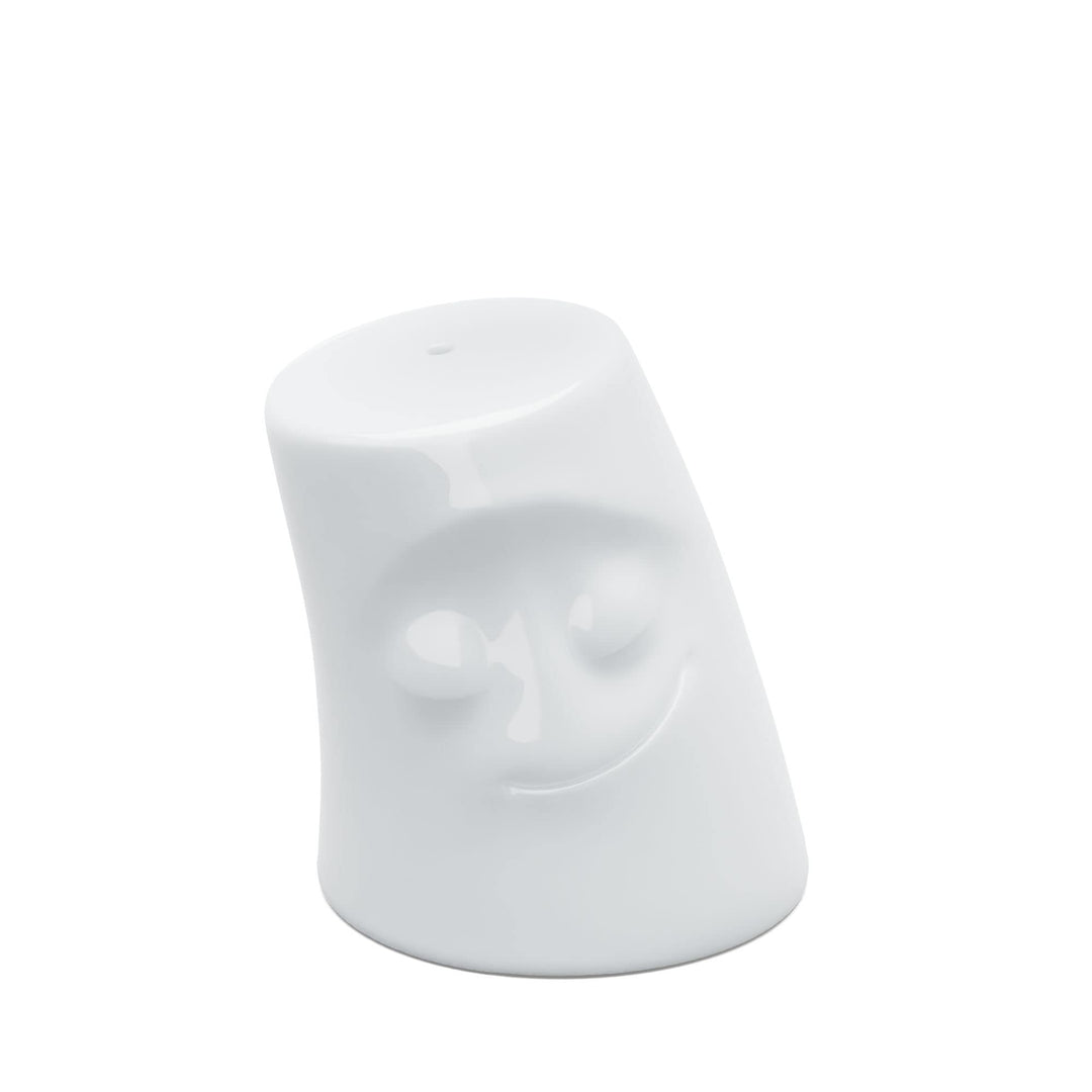 FIFTYEIGHT PRODUCTS / Pfefferstreuer Würzschmusie „Kuschelig“ (Porzellan, Ø 4,5 cm, H: 5,2 cm, Gewic