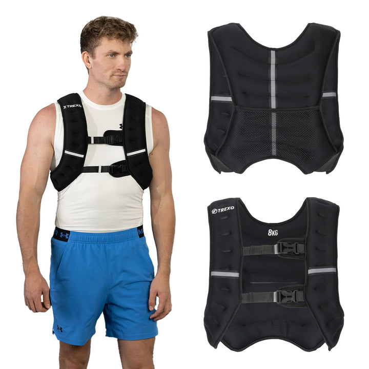 Trainingsweste mit Gewichten 5/8/10 KG 5 KG, 5 KG