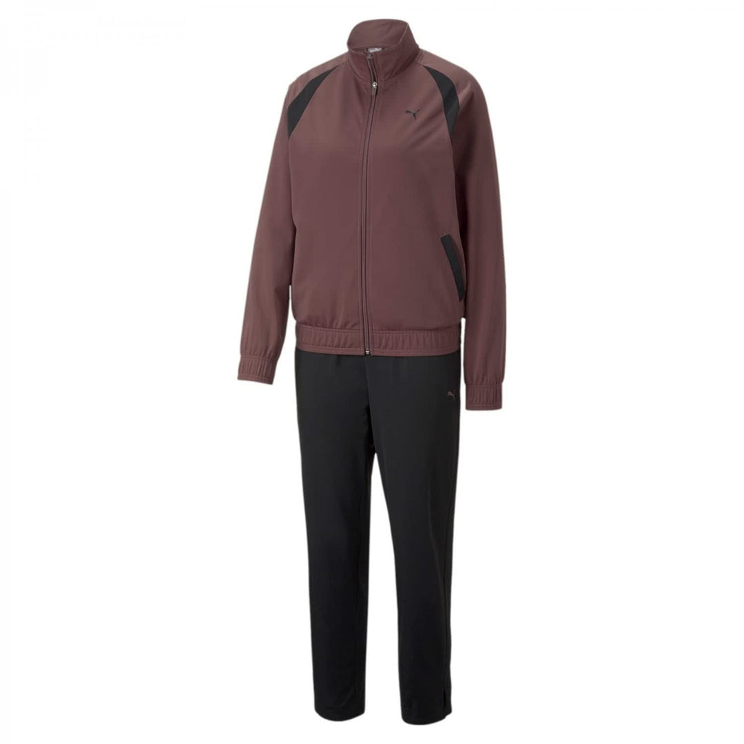 PUMA Damen Klassischer Trikotanzug Op Trainingsanzug S Dusty Plum, S Dusty Plum