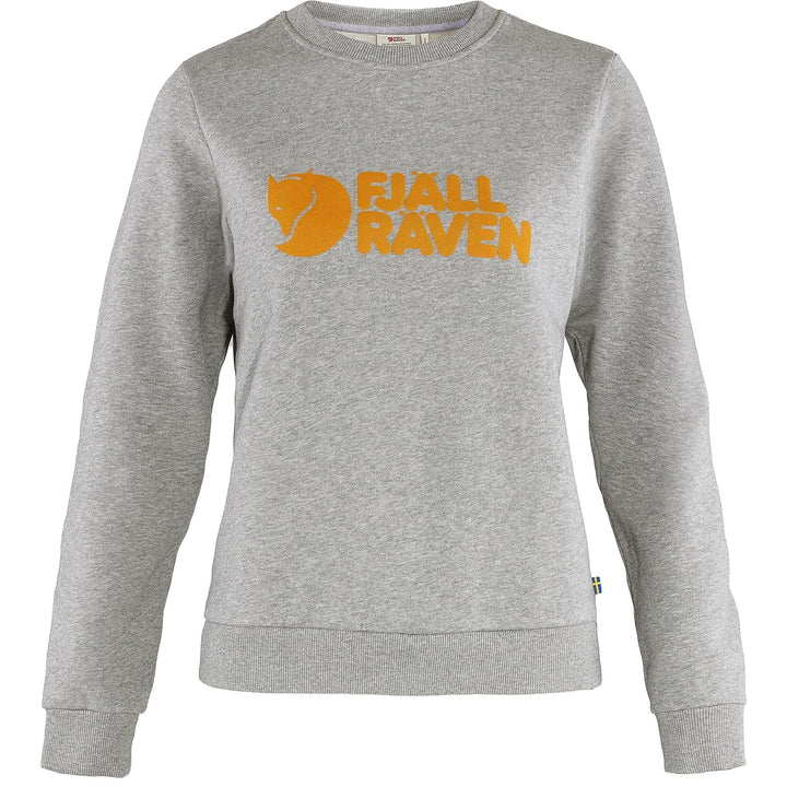 Fjallraven Damen Logo Sweatshirt M Grey-melange, M Grey-melange