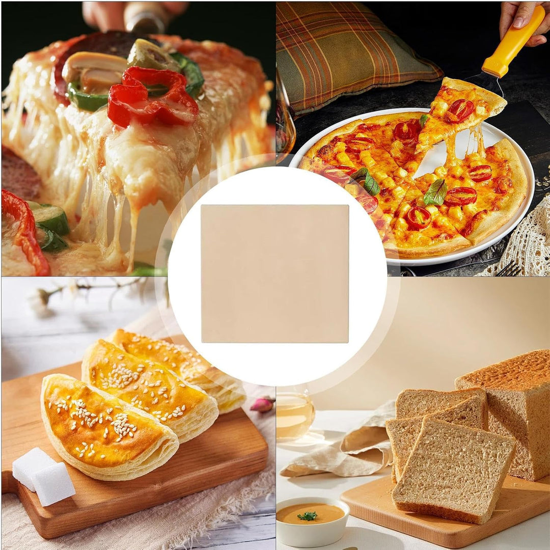 Pizzaofen Stein, Backblech Für Küche, Hitzebeständiger Pizza Stein Für Innen, Aussen, Kochen, Backen
