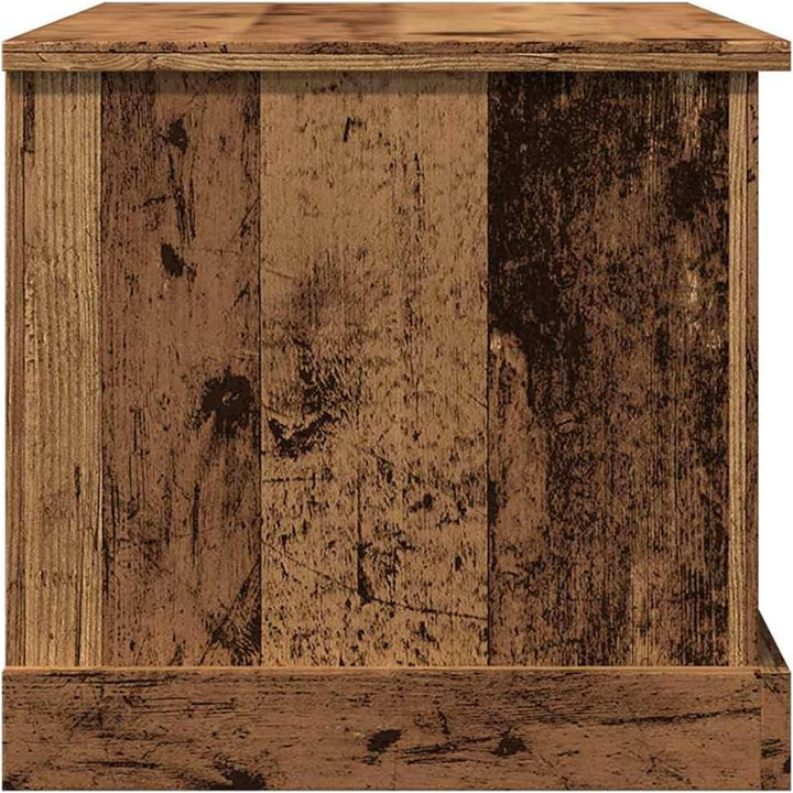 vidaXL Aufbewahrungstruhe Altholz-Optik 70x40x38 cm Holzwerkstoff, Aufbewahrungsbox, Werkzeugtruhe,