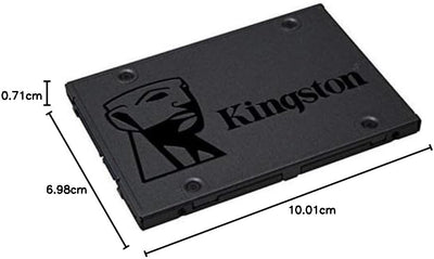 Kingston A400 SSD Interne SSD 2.5" SATA Rev 3.0, 480GB - SA400S37/480G, Festkörper-Laufwerk 480GB 2.