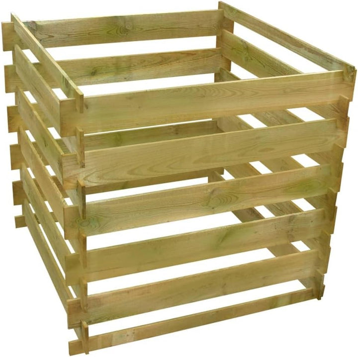 Generisch Lattenkomposter 0,54 m3 Quadratisch Holz,Heim &amp; Garten,Rasen &amp; Garten,Gartenpflege,Kompost