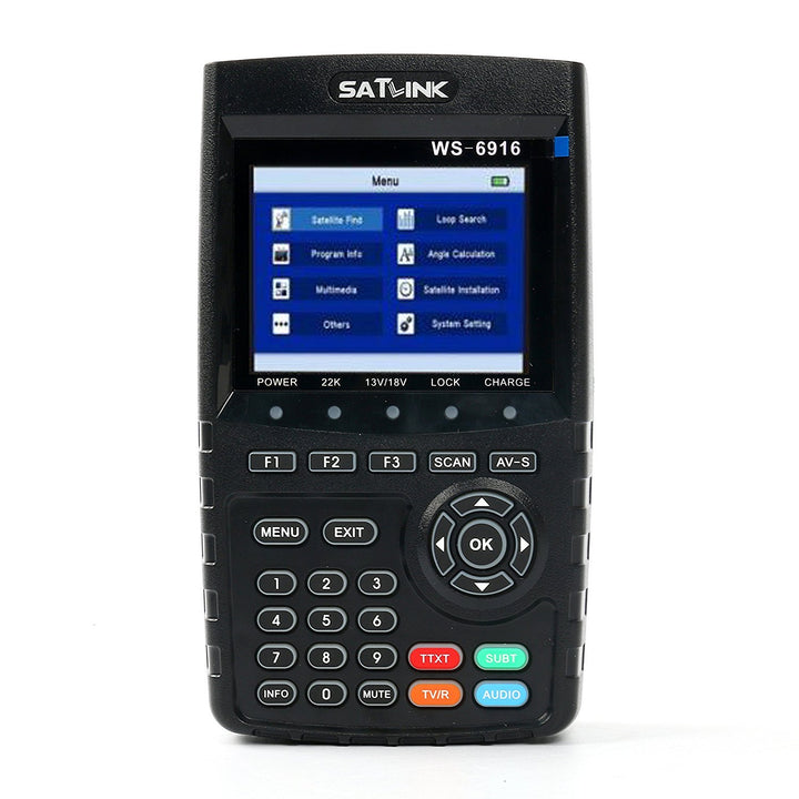 Satfinder SATLINK DVB-S / S2 HD Digital Satellitenfinder TV Signal Finder Meter mit MPEG-2 / MPEG-4