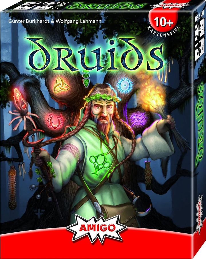 AMIGO 02206 Kartenspiel Wizard Deluxe, bunt Spiel + Freizeit 01750 - Druids Bundle mit Freizeit 0175