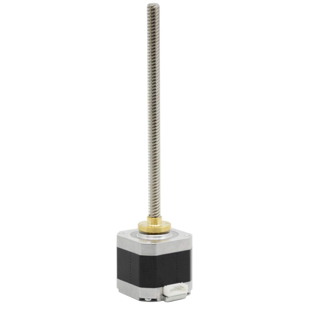 Iverntech NEMA 17 Schrittmotor mit integrierter 100 mm T8-Leitspindel für RepRap Prusa i3 3D-Drucker