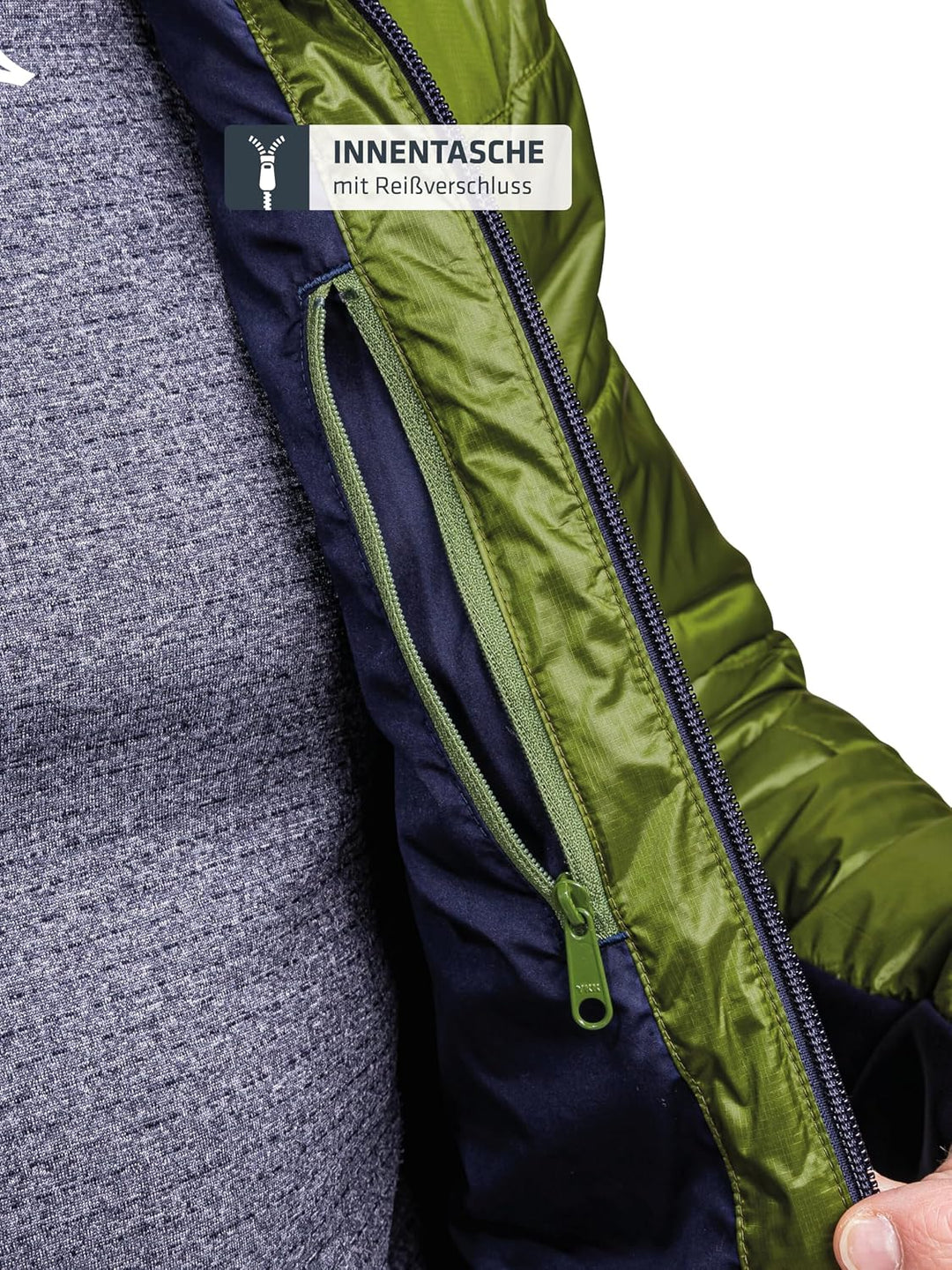 Schöffel Herren Hybrid Jacket Stams M, Wasserabweisende, atmungsaktive Outdoorjacke, Funktionsjacke