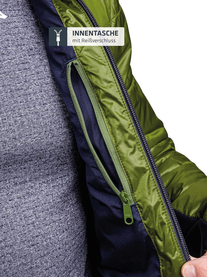 Schöffel Herren Hybrid Jacket Stams M, Wasserabweisende, atmungsaktive Outdoorjacke, Funktionsjacke