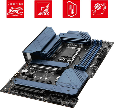 MSI MAG Z690 TORPEDO Gaming Mainboard ATX, unterstützt Intel Prozessoren der 12. Generation, LGA 170