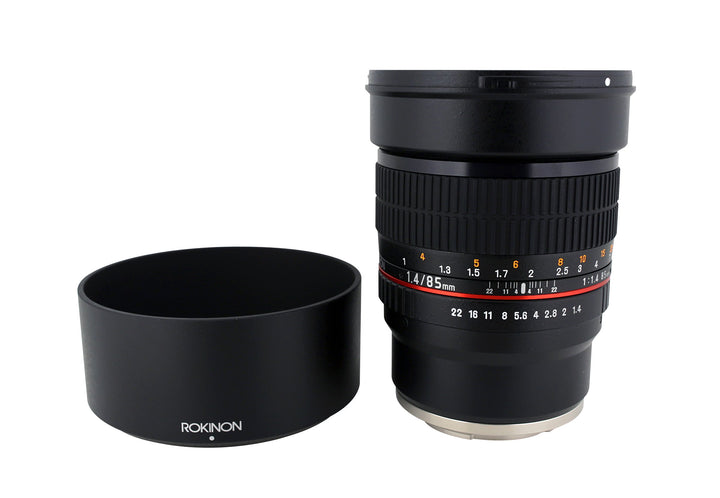 Rokinon 85M-FX 85mm F1.4 Ultra Wide Fixed Lens for Fujifilm X-Mount Cameras, Fujifilm X-Mount
