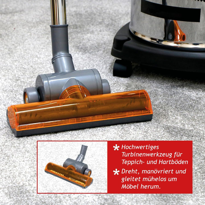 SPARES2GO Turbo-Bürstenkopf kompatibel mit Dyson DC33C und DC37C Staubsauger-Bodendüse