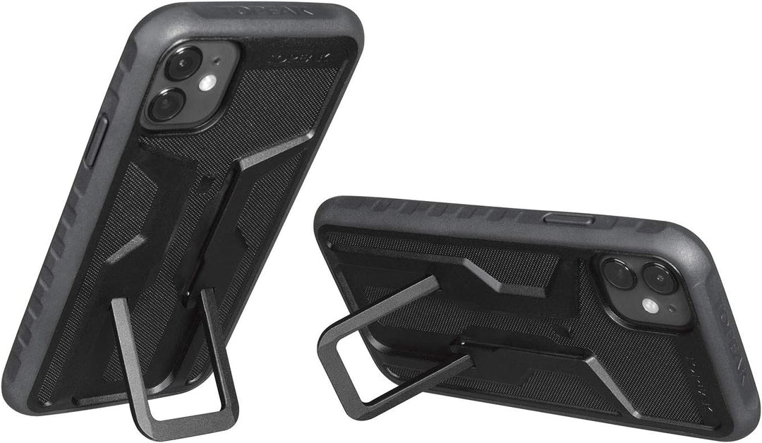 Topeak Unisex – Erwachsene RideCare für iPhone 11 Smartphonehülle, schwarz-grau, ohne Halter