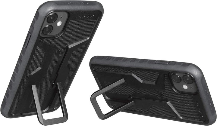 Topeak Unisex – Erwachsene RideCare für iPhone 11 Smartphonehülle, schwarz-grau, ohne Halter