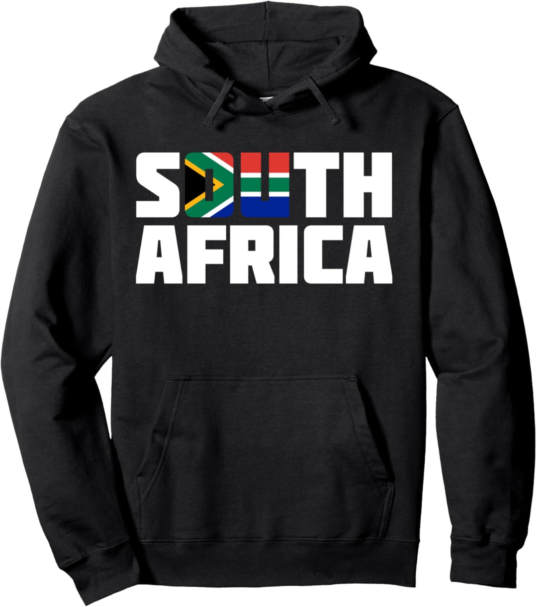 Südafrika | Africa Travel Souvenir South Africa Flagge Pullover Hoodie