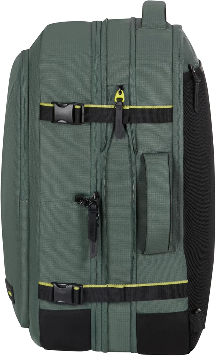 American Tourister Take2Cabin - Erweiterbarer Reiserucksack 17,3 Zoll, 55 cm, 42,5/48,5 l, Grün (Dar