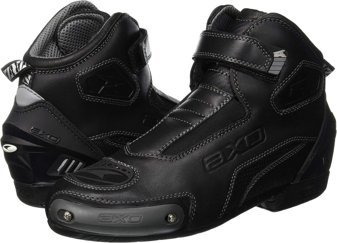 AXO MS2R0014-K00 Trigger Stiefel, Schwarz Medium Weiss, Medium Weiss