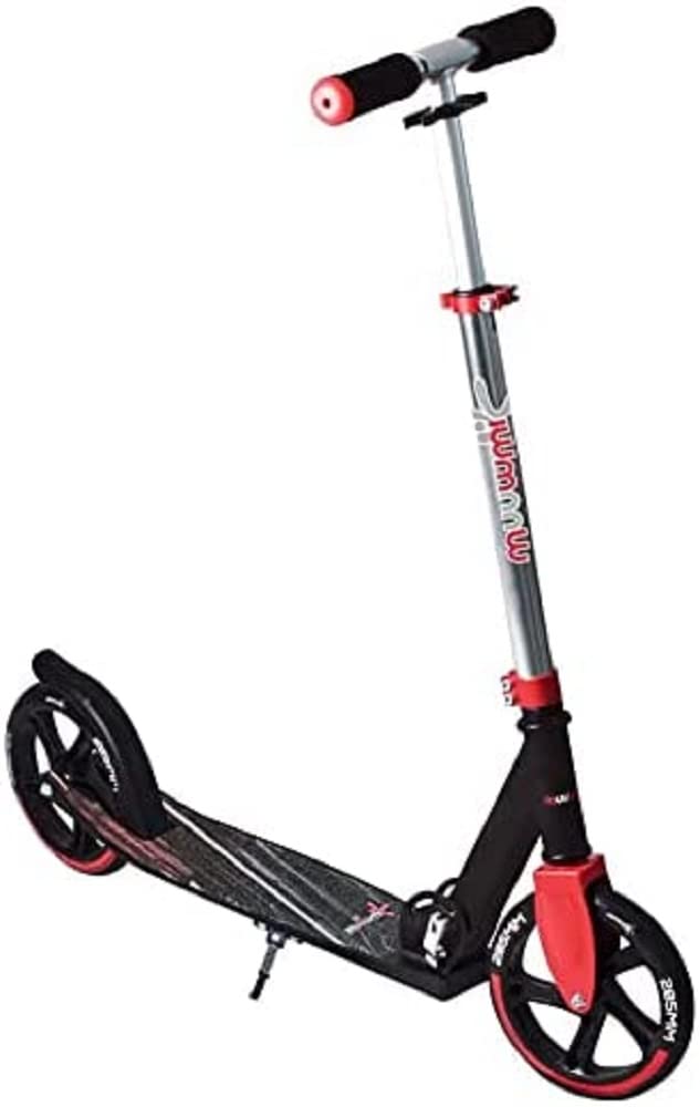 muuwmi Aluminium Scooter – Tretroller, 205 mm, ABEC 7, für Kinder und Erwachsene, GS geprüft, höhenv