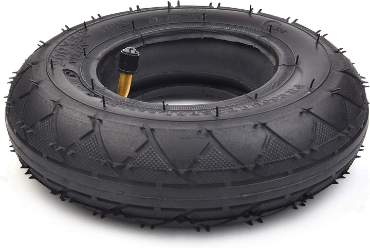 200 x 50 (8 "x2") Scooter-Reifen- und Schlauchset Ersatz Geeignet Innendurchmesser 3.74"/95mm für Sc