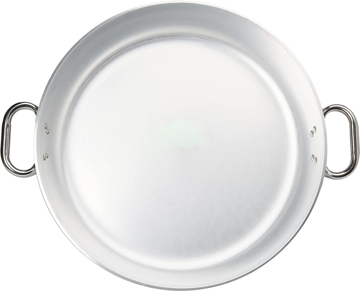 Pentole Agnelli ALMR111050 Strahlungspfanne, professionelles Aluminium 5 mm, 50 cm, 50 cm