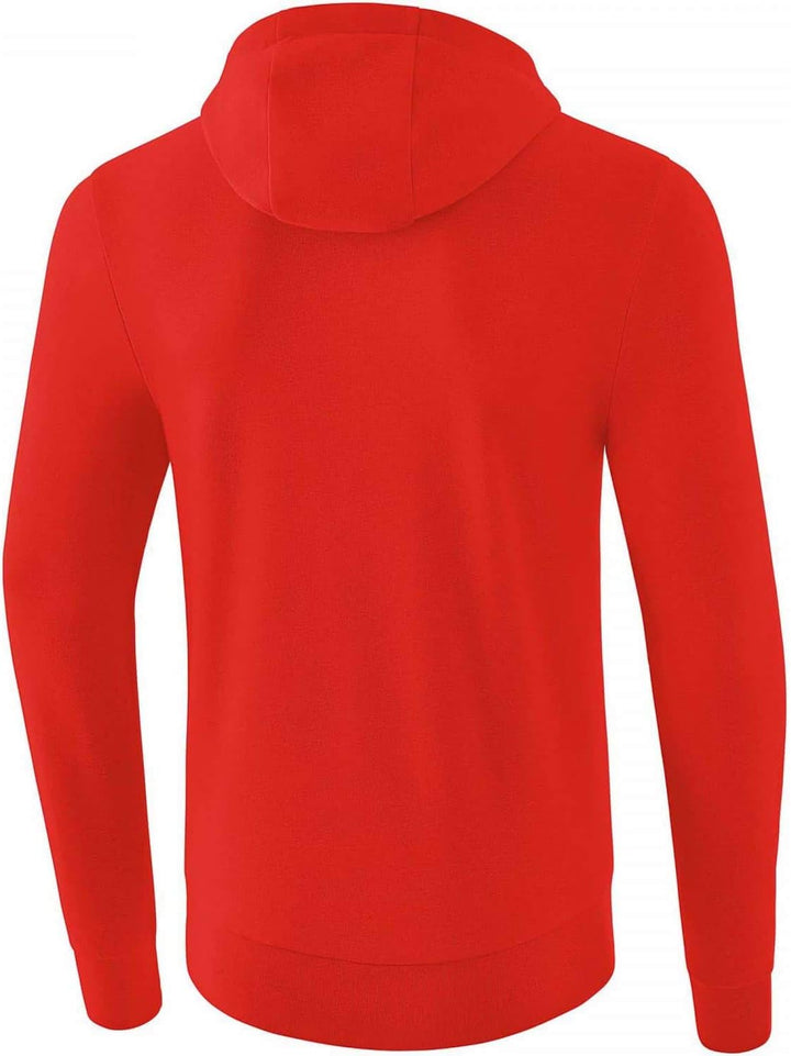 Erima Herren Basic Kapuzensweat Jacke XL Rot, XL Rot