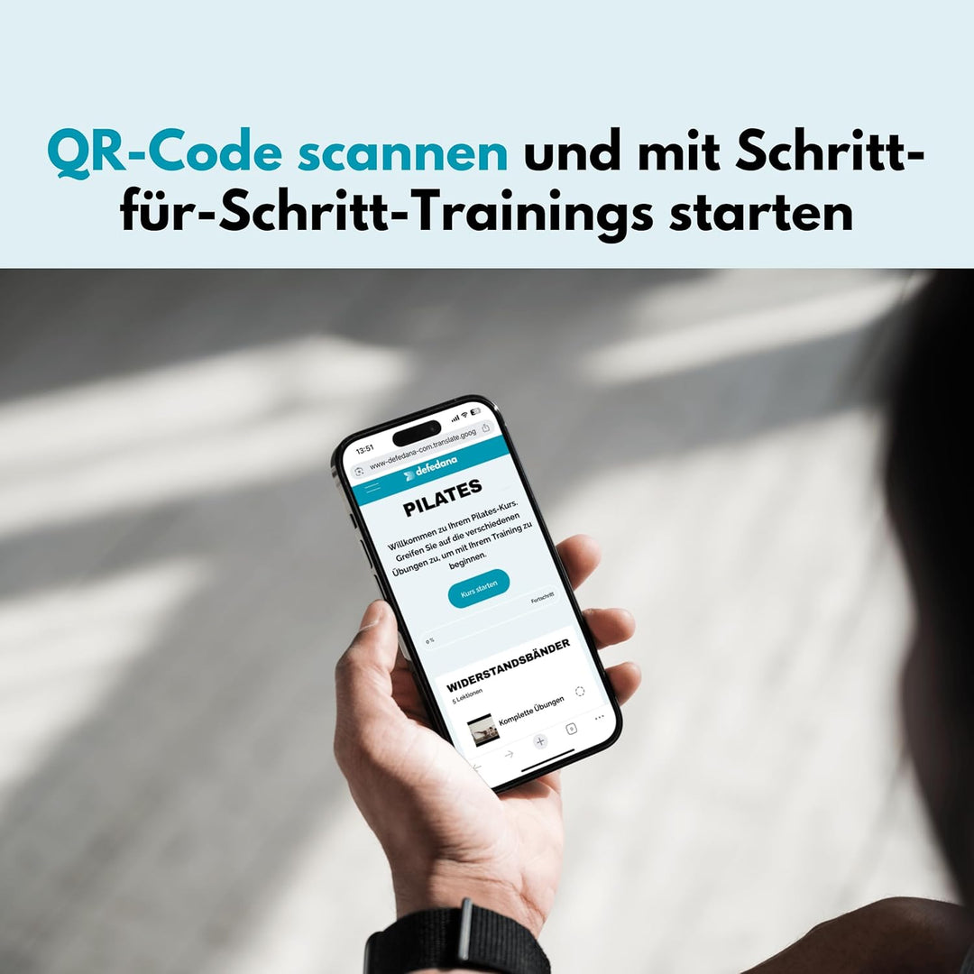Pilates Set, Pilates Ball, Gymnastikband, Theraband, Terrabänder, Widerstandsbänder, Fitnessbänder -