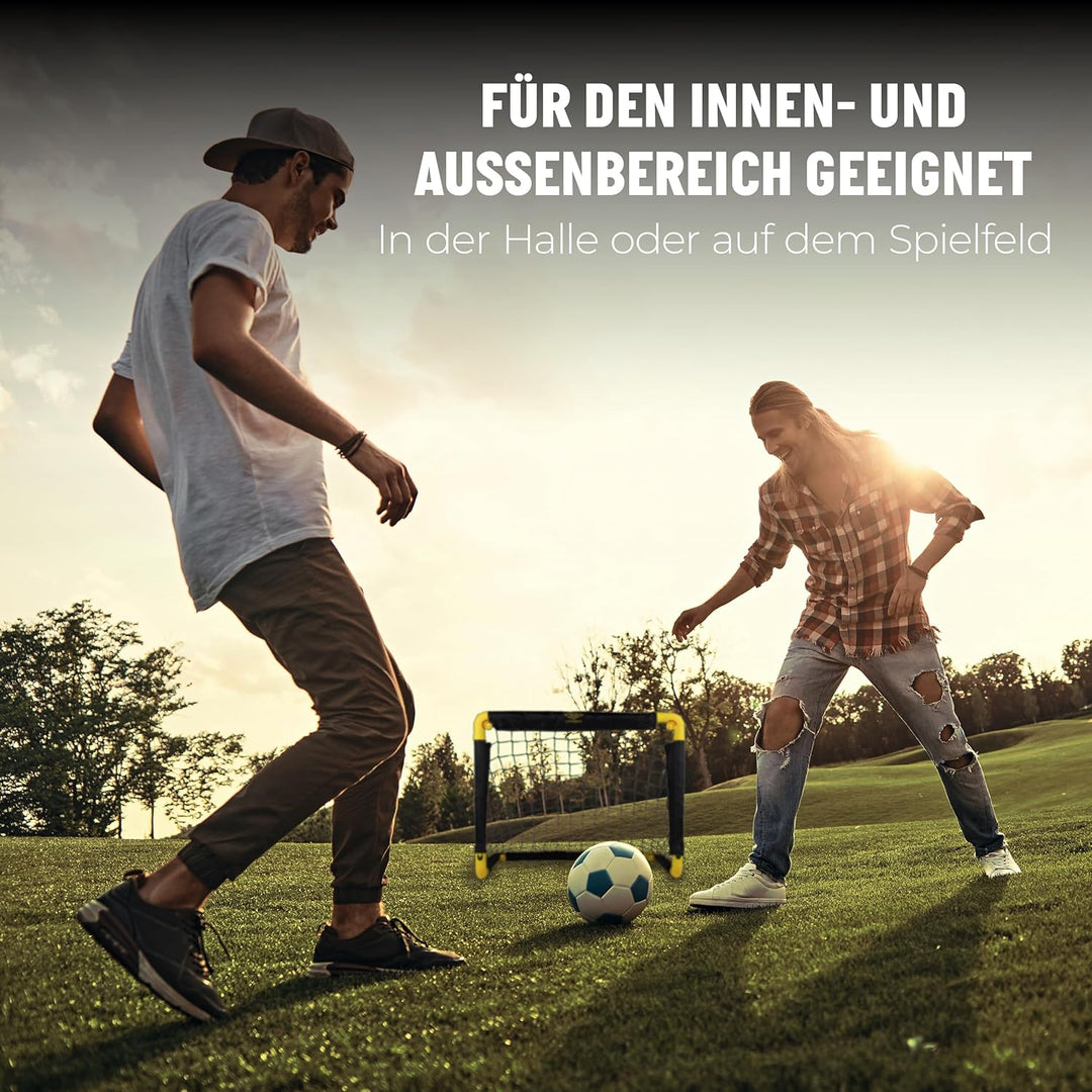 Umbro Fussballtor - Fussballtor 50 x 44 x 44 cm - Faltbares fussball Tor - Fussballtore für Garten K