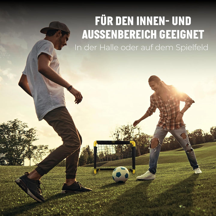 Umbro Fussballtor - Fussballtor 50 x 44 x 44 cm - Faltbares fussball Tor - Fussballtore für Garten K