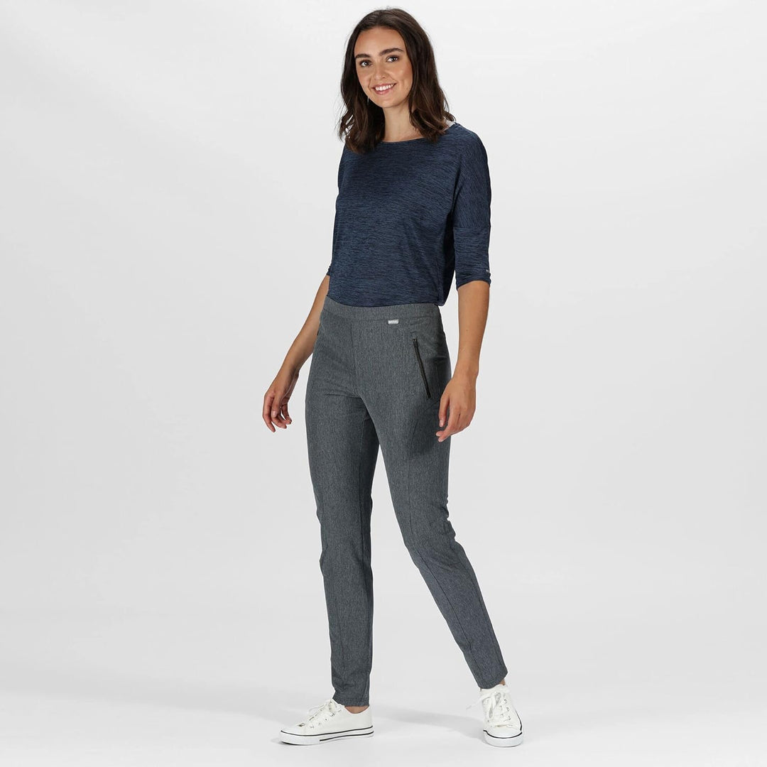 Regatta Dayhike III Wanderhose Pentre Strtch Trs 20, kurz Grau, 20, kurz Grau
