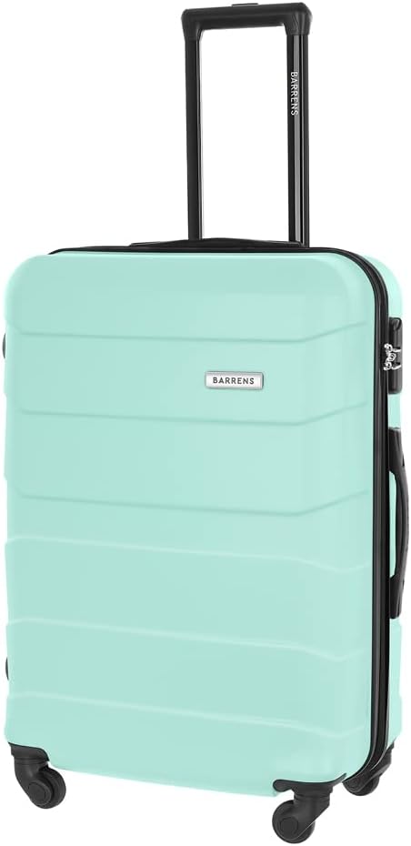 BARRENS Mittel Koffer | Aufgabegepäck | 66x46x26 cm | 60 L | Hochschlagfestes ABS-Material | Chiffri