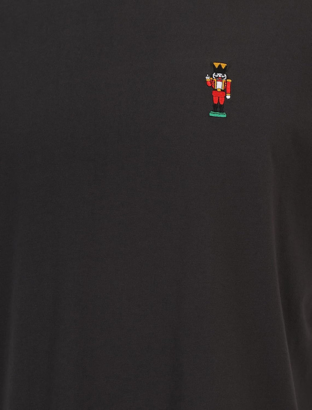 IRIEDAILY Herren T-Shirt NUTCRAX EMB Bio-Baumwolle Regular Fit M Coal, M Coal