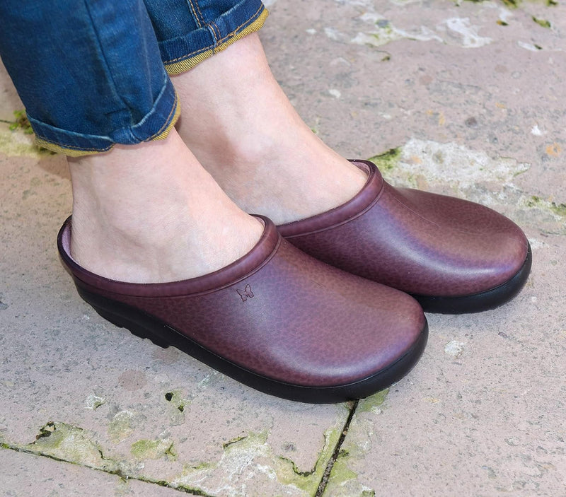 Sloggers Wasserdichter Premium Clog für Damen - Outdoor Slip On Rain Premium Garten Clogs mit Premiu