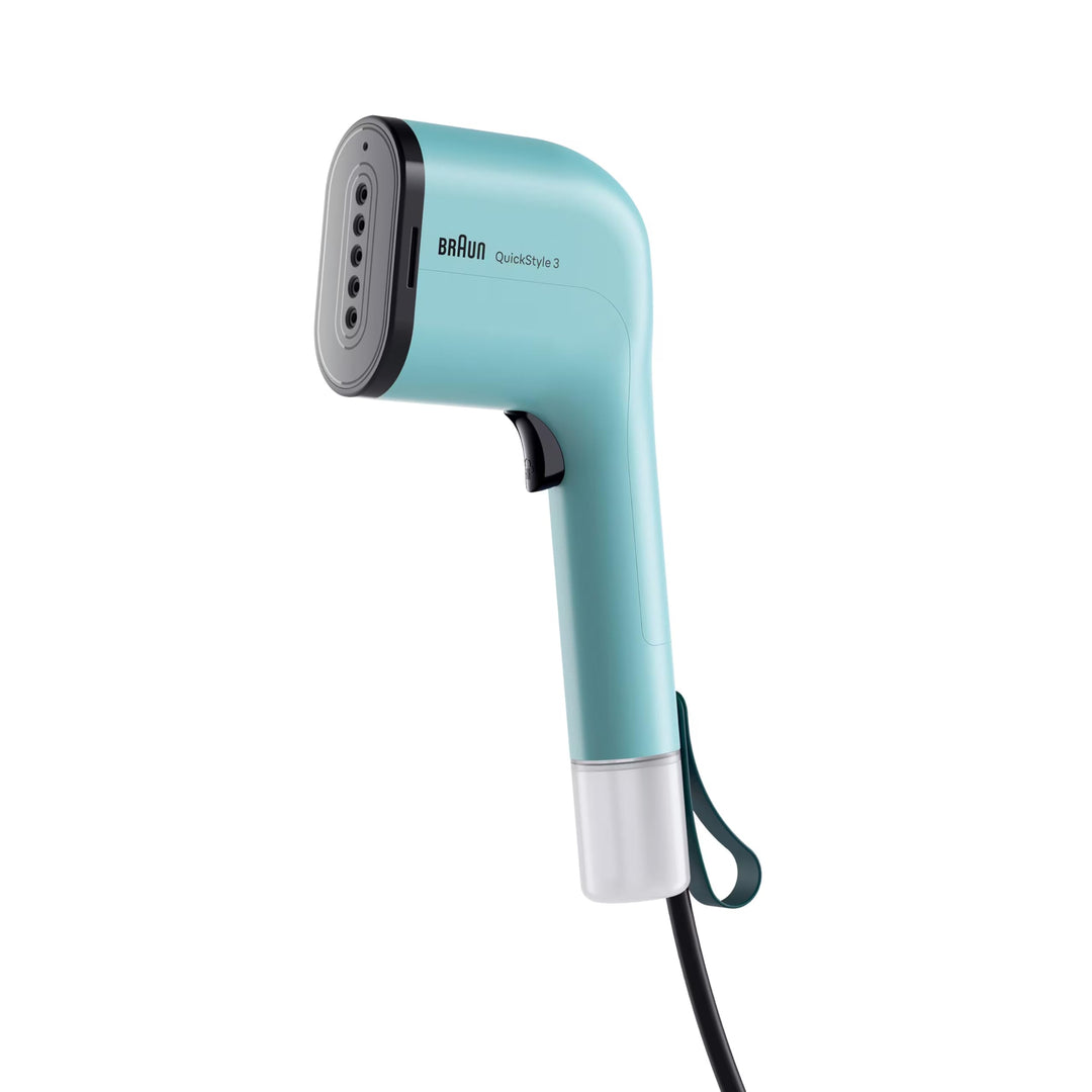 Braun QuickStyle 3 GS3013GR, kompakter und leichter Steamer, Dampfglätter mit schneller Aufheizung,