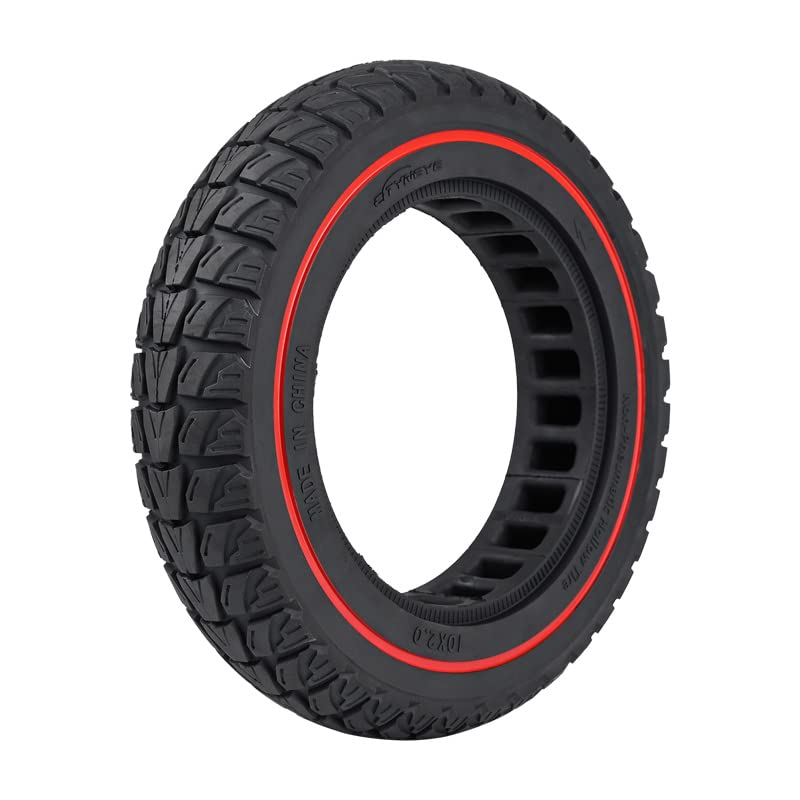 10 Zoll Scooter Reifen Ersatzreifen Scooter Vollgummireifen, Scooter Offroad-Reifen, e-Roller Gummir