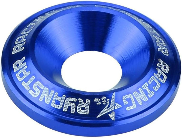 Waschmaschine, Qiilu Stossstange Unterlegscheibe, 20 Stücke Aluminium nummernschild schrauben Stosss